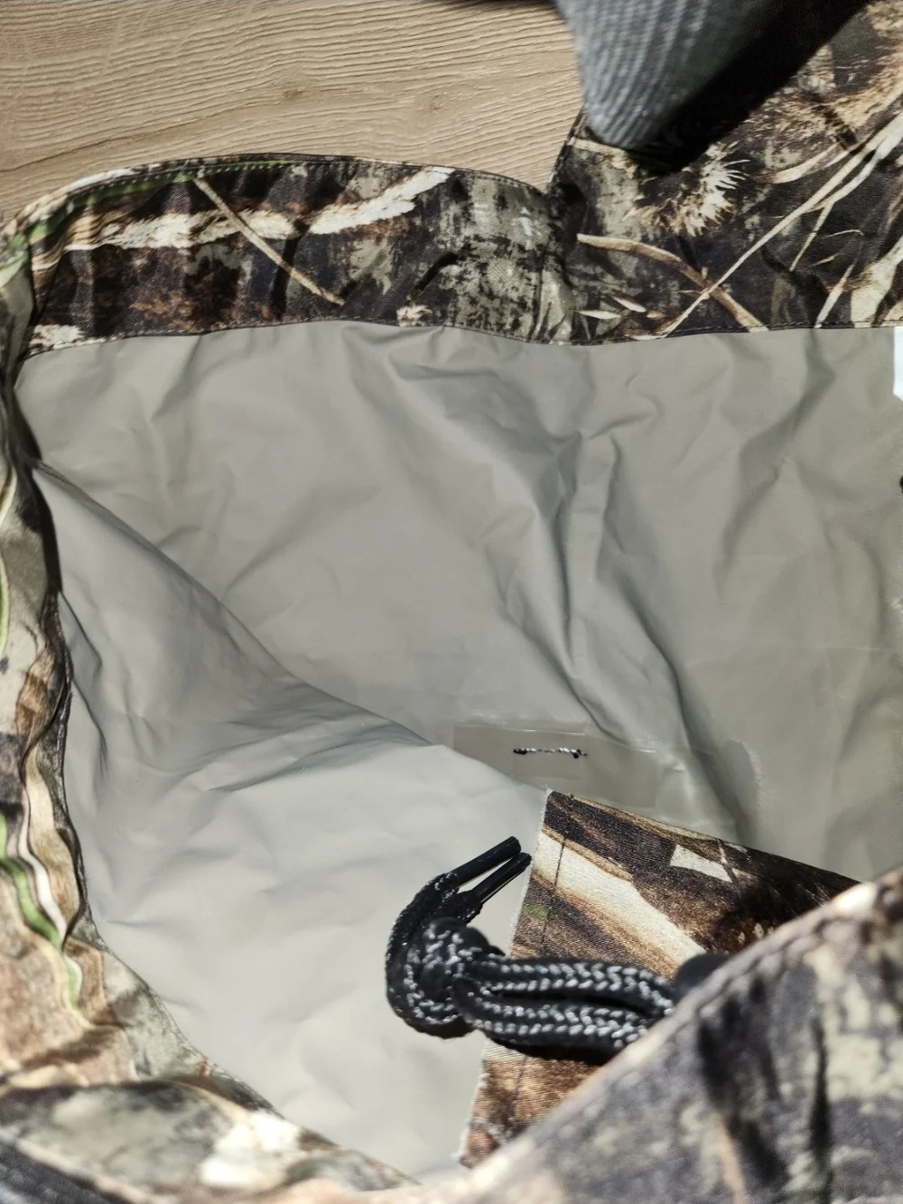 Oxyvan Hunting Chest Waders 600G Rubber Boots Realtree MAX-5 Camo Size 10 and 43